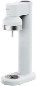 Saturator Brita sodaTRIO Biały + Dodatkowa butla CO2 + Butelka izolowana 1l czarna 3