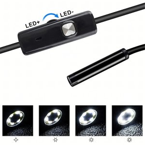 Kamera Endoskopowa Endoskop Inspekcyjna Giętka Led Usb 2m 5,5mm Wodoodporna 12