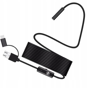 Kamera Endoskopowa Endoskop Inspekcyjna Giętka Led Usb 2m 5,5mm Wodoodporna 3