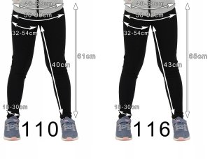 LAEMI ocieplane elastyczne legginsy dziecięce klasyczne getry polskie czarne 116 12