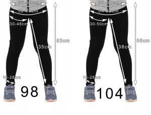 LAEMI Ciepłe elastyczne legginsy dziecięce produkt polski granatowe 146 11