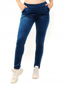 4f Dresy damskie Spodnie dresowe Welurowe Morska Zieleń XL 2