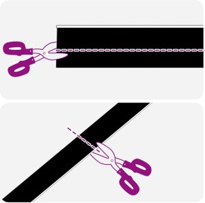 vidaXL Szczotki uszczelniające do drzwi samoprzylepne 2 pcs Brązowy 9