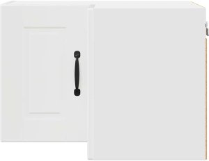 vidaXL Biała szafka kuchenna wisząca o wysokim połysku 57 x 57 x 40 cm 6