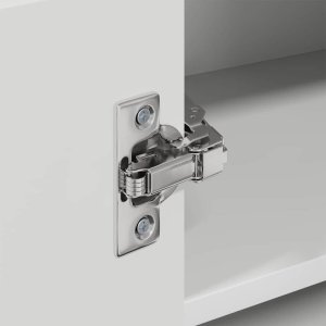 vidaXL Biała szafka kuchenna wisząca o wysokim połysku 57 x 57 x 40 cm 9