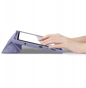 TECH-PROTECT SC PEN HYBRID GALAXY TAB A9 / A11 8.7 X110 / X115 / X133 / X135 VIOLET MARBLE 8