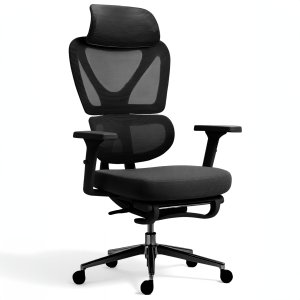 Krzesło biurowe Kontrasto KB107 Czarne 2