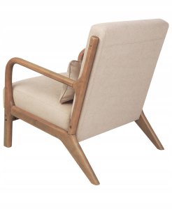 Fotel SKOVDE Beżowy 5