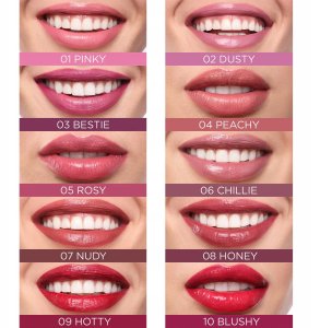 Eveline Vinyloce Vinyl Lip Liquid nawilżająca pomadka do ust 08 Honey 4ml 3