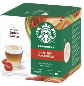 Starbucks Kapsułki Hazelnut Macchiato do Nescafe Dolce Gusto 12 szt. 2