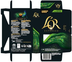 Kapsułki do Nespresso L'OR Espresso Brazil 10 szt. 6