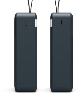 PORT CONNECT External USB-C battery integrated lamp | 30000 mAh | Blue 3