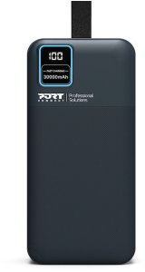 PORT CONNECT External USB-C battery integrated lamp | 30000 mAh | Blue 10