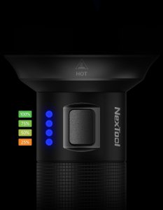 Latarka Nextool Latarka ledowa szperacz NE20168 3.600lm 450m 120h akumulator wodoodporna 3
