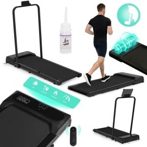 Bieżnia ModernHome Bieżnia domowa z uchwytem elektryczna walking pad treningowy pod biurko 10 km/h 2