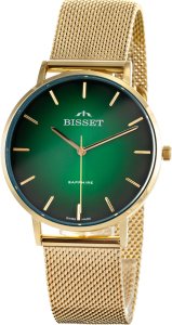Zegarek Bisset Zestaw damski zegarek Szwajcarski ARITTE zielony + bransoletka 2