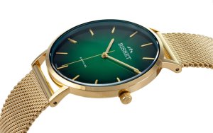 Zegarek Bisset Zestaw damski zegarek Szwajcarski ARITTE zielony + bransoletka 5