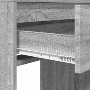 vidaXL Toaletki do sypialni z szufladą Szary Sonoma 80 x 39,6 x 135 cm 9