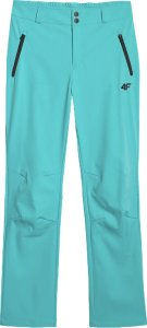 4f Spodnie trekkingowe damskie softshell FNK F0988 zielone 4FWAW25TFTRF0988 48S XL 2