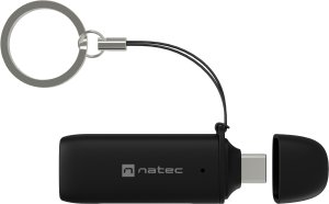 Czytnik Natec Scarab C SD/Micro SD USB 3.2. Gen 1 czarny 4