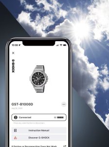 Zegarek G-SHOCK Zegarek Casio G-Shock G-Steel GST-B1000D -1AER 4