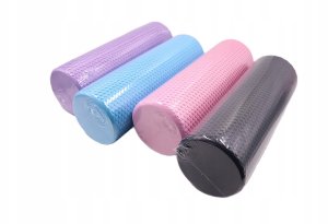 Wałek do masażu roller z wypustkami CARE+ 90 cm czarny one size 3