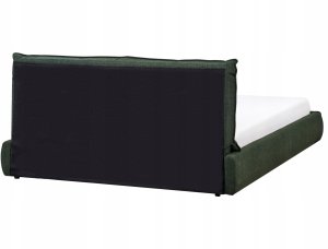 Łóżko VINAY 160 x 200 cm Ciemnozielony 6