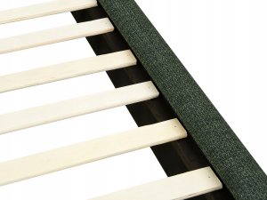 Łóżko VINAY 160 x 200 cm Ciemnozielony 8