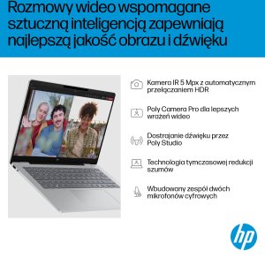 Laptop HP OmniBook 7 AI 14-fr0003nw Intel Core Ultra 5 225U Laptop 35,6 cm (14") 2K 16 GB LPDDR5-SDRAM 512 GB SSD Wi-Fi 6E (802.11ax) Windows 11 Pro AI PC Srebrny 3