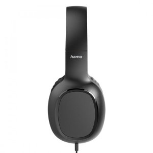 Słuchawki Hama Słuchawki nauszne Fun C z mikrofonem czarne 4