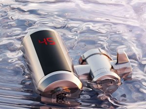 Bateria kuchenna Verk Elektryczny podgrzewacz wody led obrotowy kran 3000w z wyświetlaczem temp 3