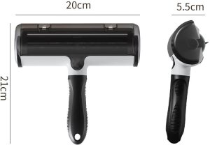 Szczotka wałek rolka czyszczenia zbierania sierści wielokrotnego użytku 2