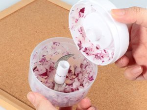 Rozdrabniacz do żywności elektryczny siekacz szatkownica do warzyw cebuli 9