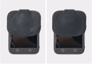 MIĘKKA SILIKONOWA OSŁONA OCHRONNA OBIEKTYWU DO KAMERY DJI OSMO 360 - POMARAŃCZOWA 9