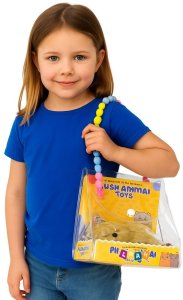 Śpiący Pies Labrador Na Poduszce Figurka z Futerkiem Torba Dźwięki 4