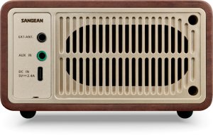 Radio Sangean Radio FM / Bluetooth / AUX Wooden Cabinet / Vintage Walnut / WR-7 PLUS 3