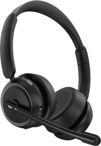 Słuchawki Deltaco HL-100 Wireless Stereo Headset on-ear, USB-dongle, charging stand / 1903274 2