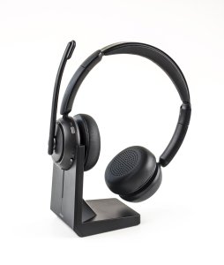 Słuchawki Deltaco HL-100 Wireless Stereo Headset on-ear, USB-dongle, charging stand / 1903274 3
