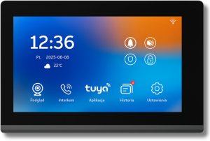 WIDEODOMOFON WIFI TUYA PRZEWODOWY VIDEO DOMOFON ZESTAW CZYTNIK RFID FURTKA 9