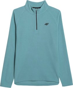 4f Bluza polarowa męska zielona 4FWAW25UFLEM065 46S XL 2