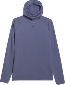 4f Bluza termoaktywna męska M100 denim 4FWAW25UBRUM100 32S L 2