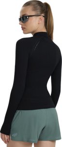 4f Koszulka damska longsleeve czarna 4FWAW25TFLOF419 20S XS/S 3