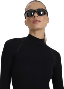 4f Koszulka damska longsleeve czarna 4FWAW25TFLOF419 20S XS/S 5