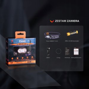 Latarka czołowa Fenix Latarka czołowa HM65R-T V2.0 ciemnofioletowy 4