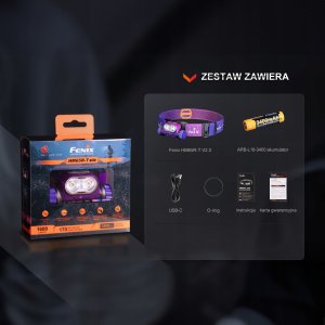 Latarka czołowa Fenix Latarka czołowa HM65R-T V2.0 nebula 4