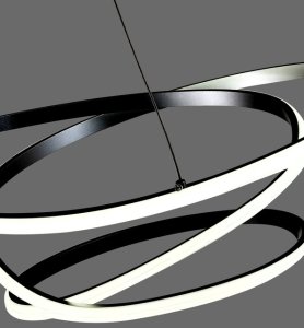 PENDANT LED LIGHT SIBIU 42W 4000K BLACK 2