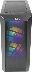 Obudowa Azza Sentinel Midi Wieża Czarny 3