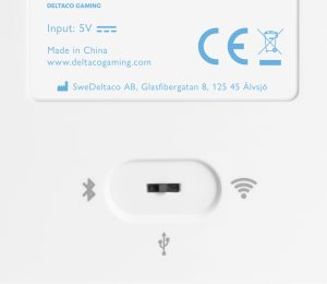 Klawiatura Deltaco Gaming klawiatura WK95R wireless RGB biały 2