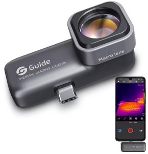 Kamera termowizyjna MobIR 2S USB-C, 256x192px do 150°C, obiektyw 5X Zoom, autofokus, FOV 25°, noktowizja do 100m 2