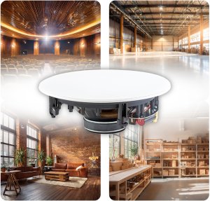 AudioPort Głośnik sufitowy 5'' 30W/100V 8 Ohm AP628 9